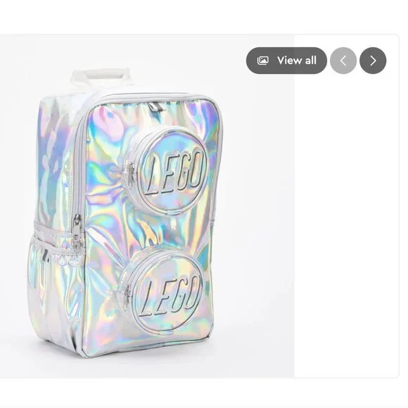 NWT LEGO Brick Backpack – Holographic - Picture 7 of 11